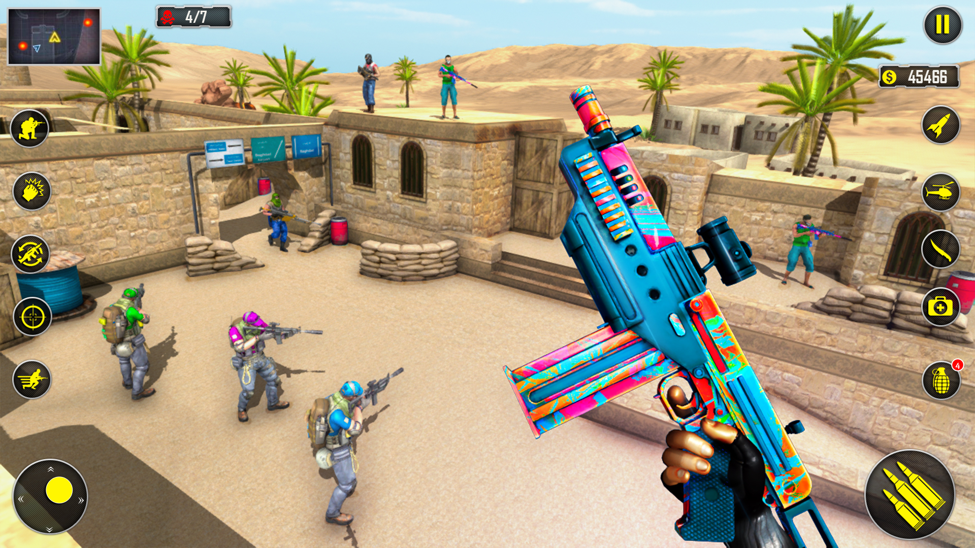 اسکرین شات 3 بازی Fps Shooting Strike: Gun Games