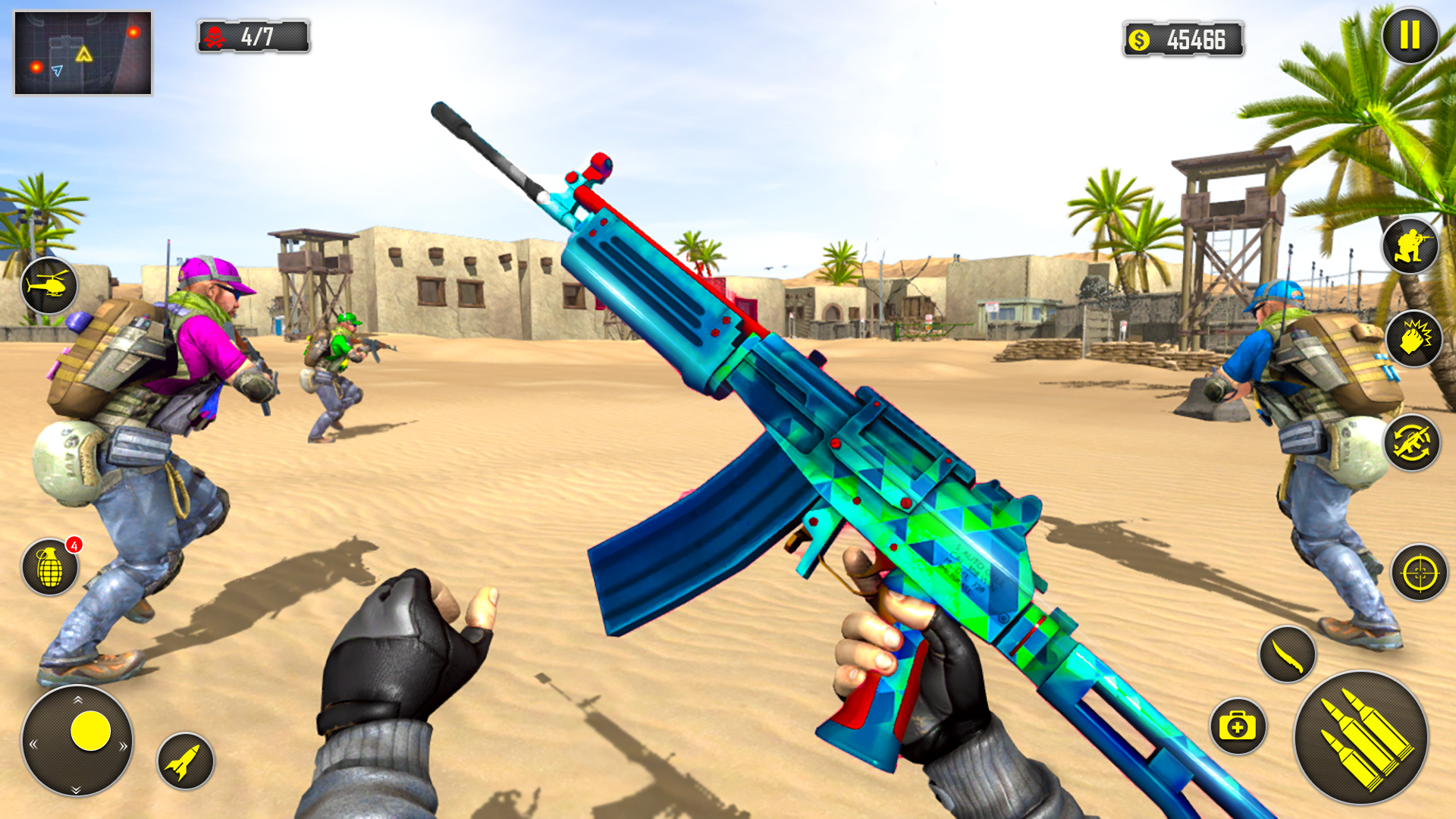 اسکرین شات 1 بازی Fps Shooting Strike: Gun Games
