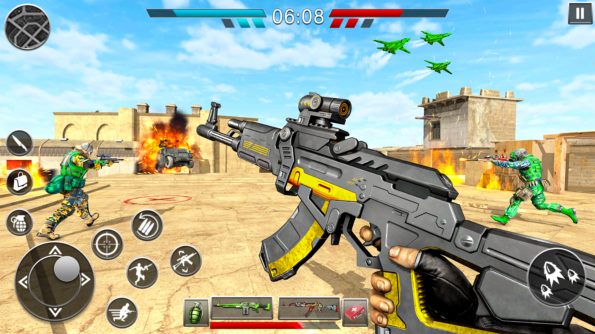 اسکرین شات 1 بازی Gun games - FPS Shooting Games
