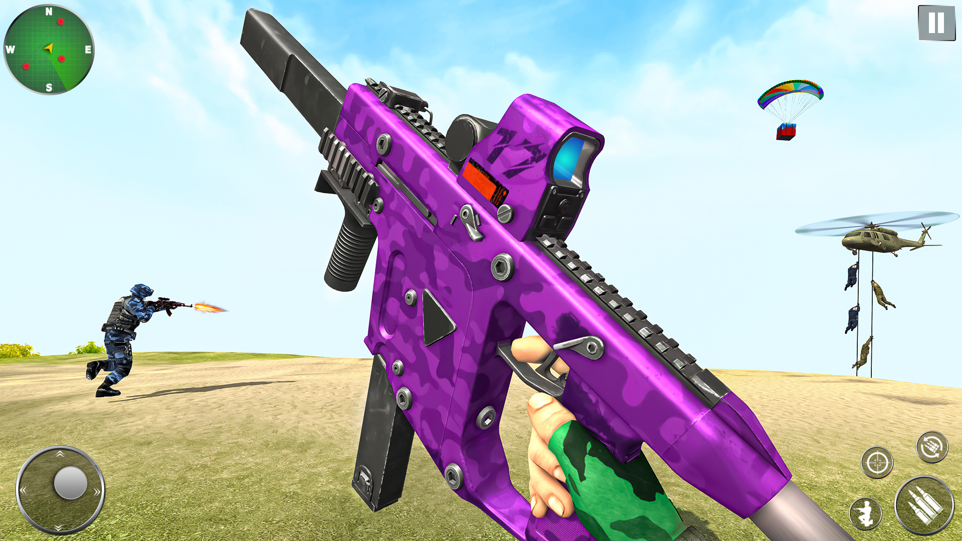 اسکرین شات 7 بازی Gun games - FPS Shooting Games