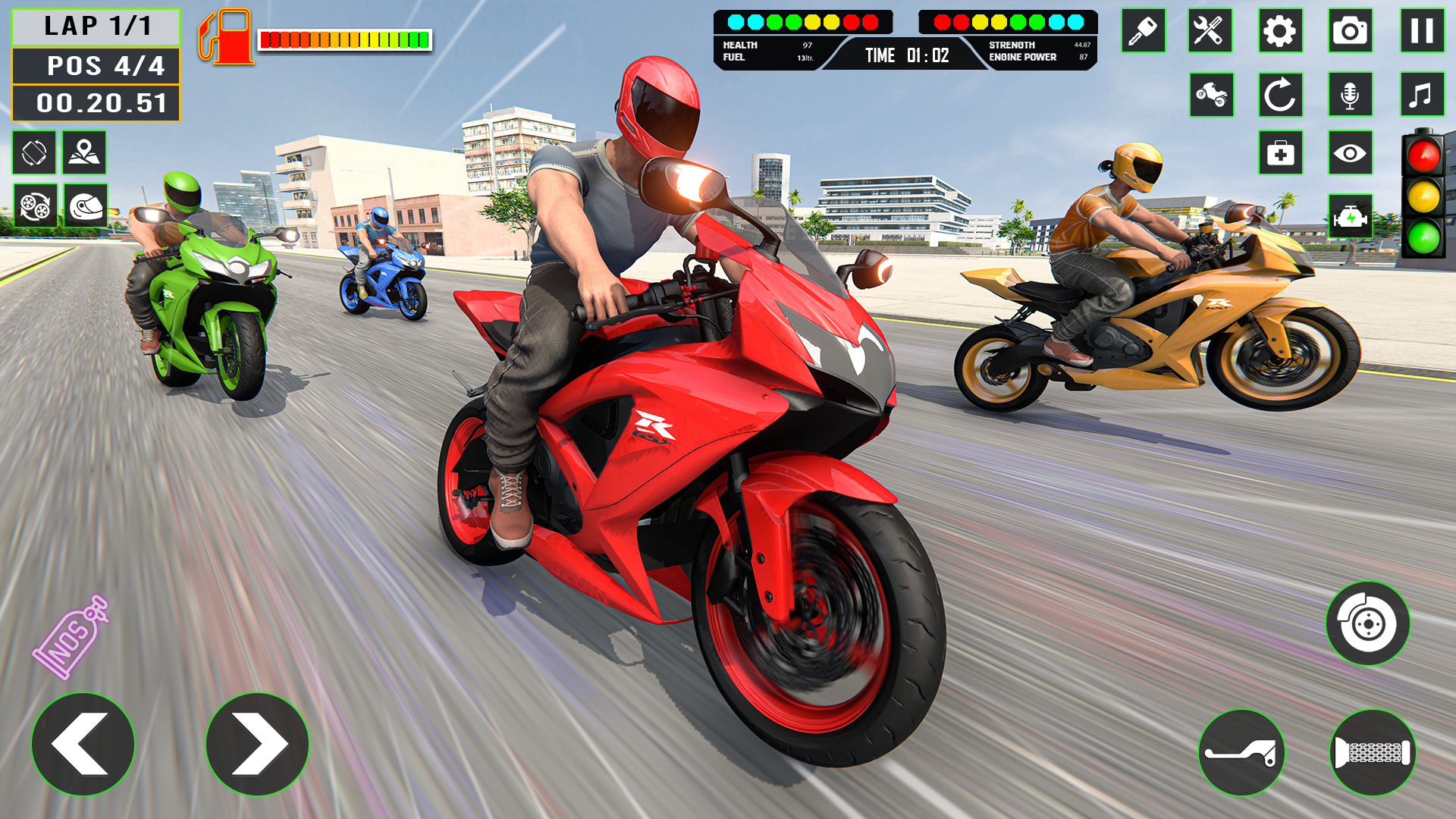اسکرین شات 3 برنامه Bike Simulator Game: Bike Game