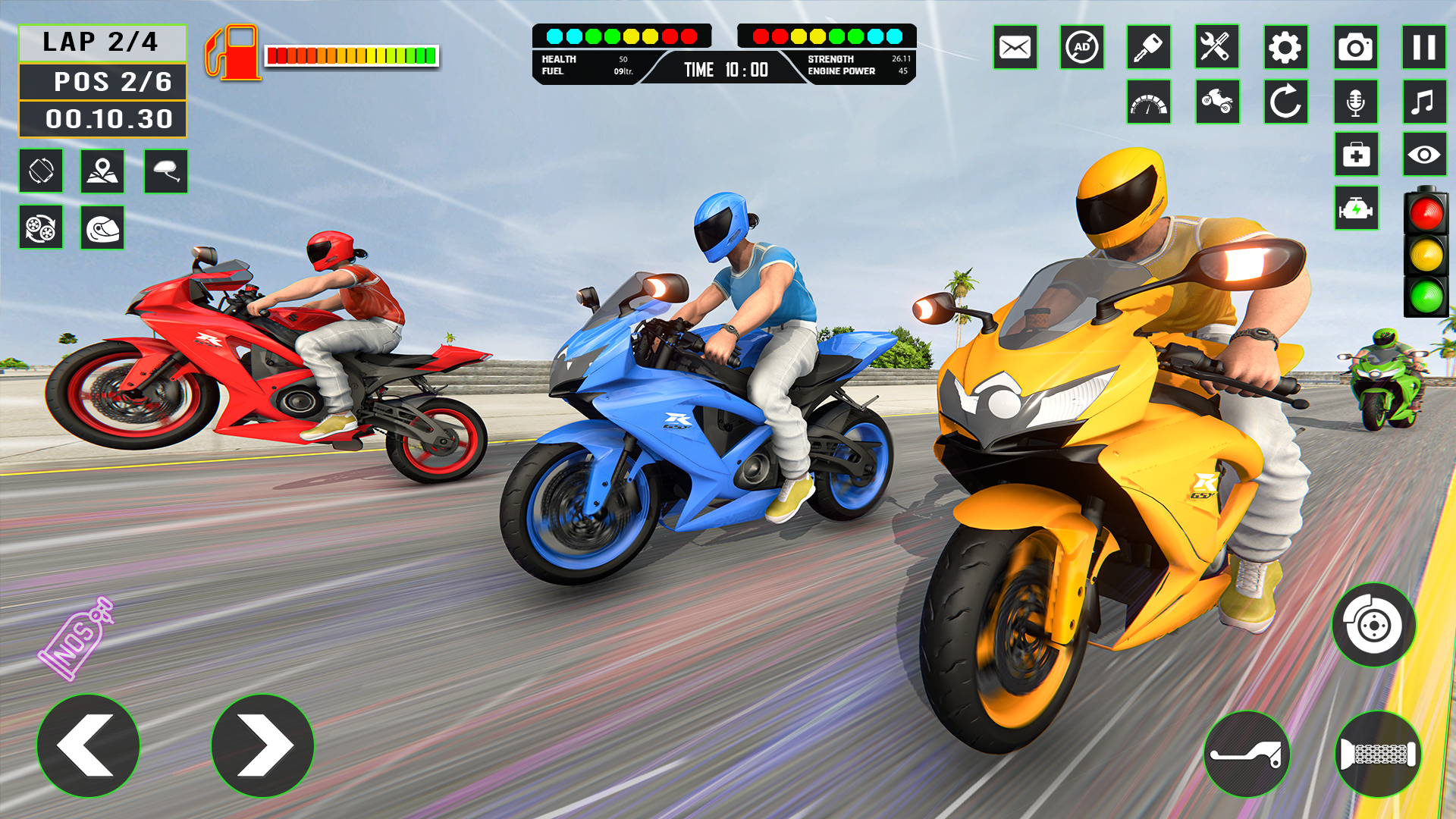 اسکرین شات 5 برنامه Bike Simulator Game: Bike Game