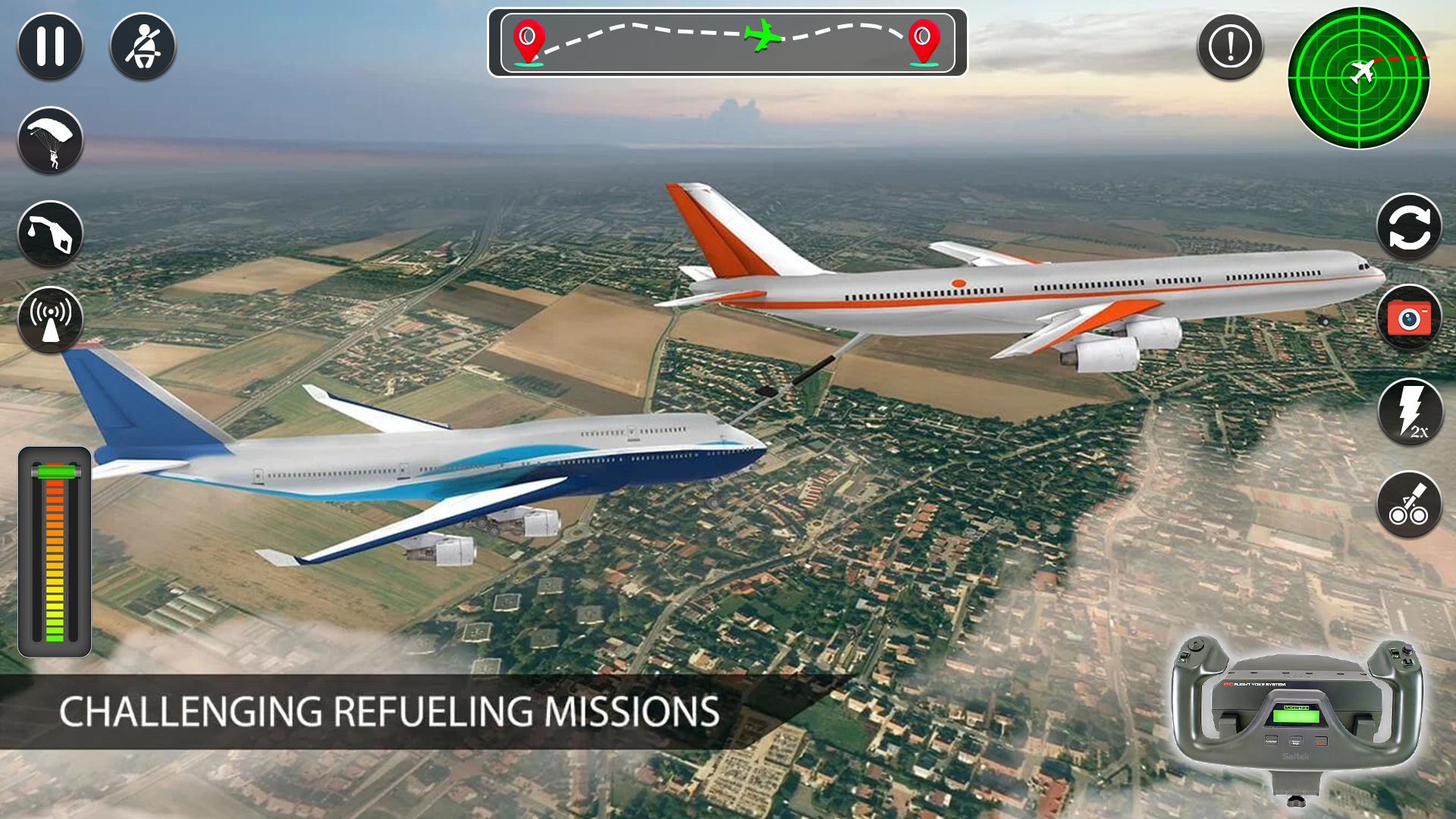 اسکرین شات 3 بازی Flight Simulator: Plane Game