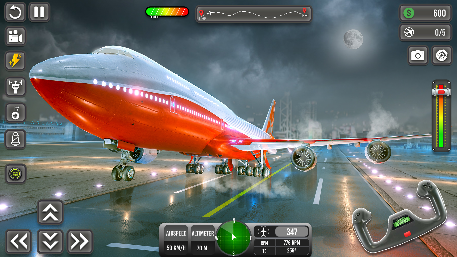 اسکرین شات 6 بازی Flight Simulator: Plane Game