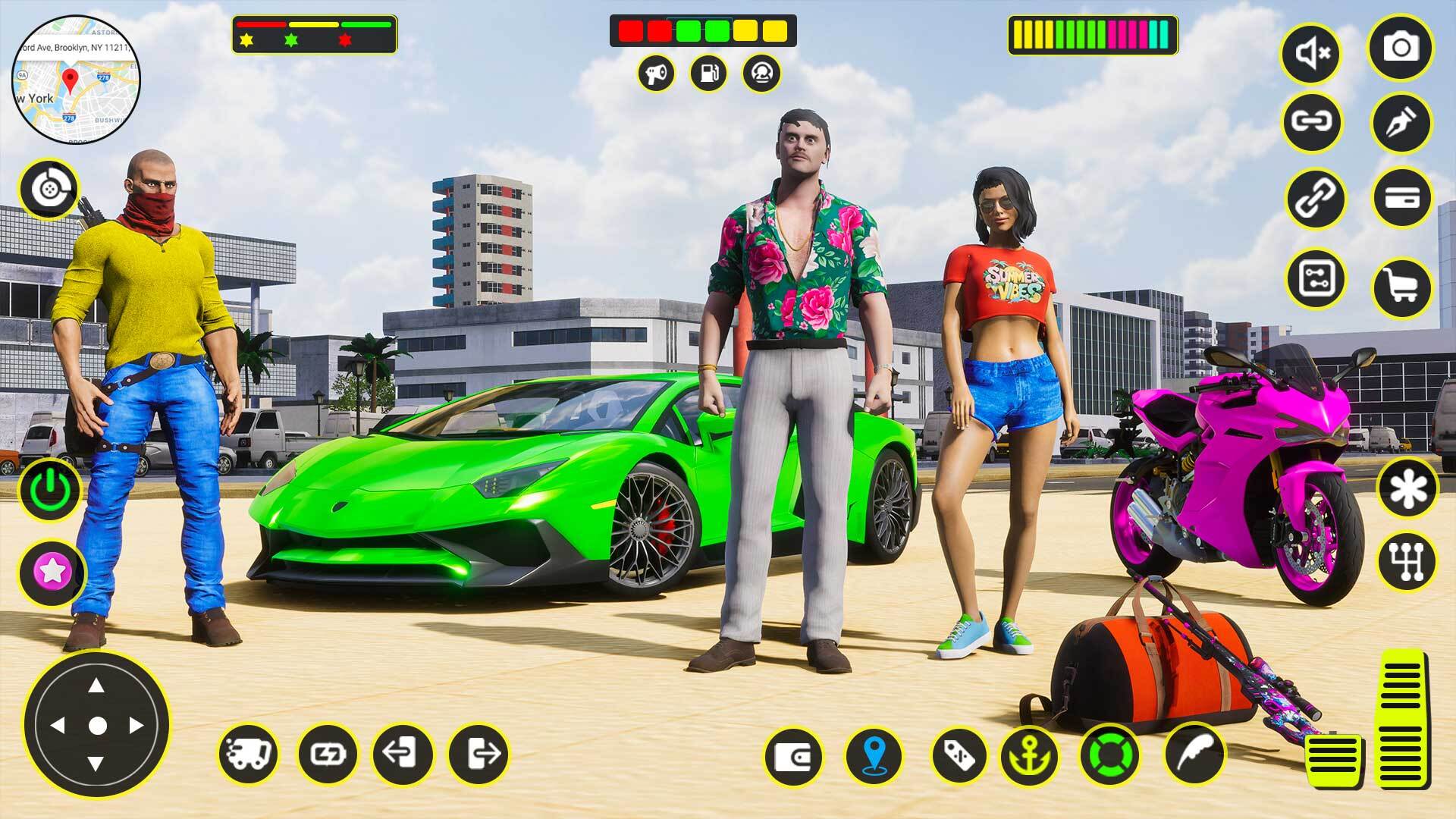 اسکرین شات 2 برنامه Gangster Game Crime Simulator