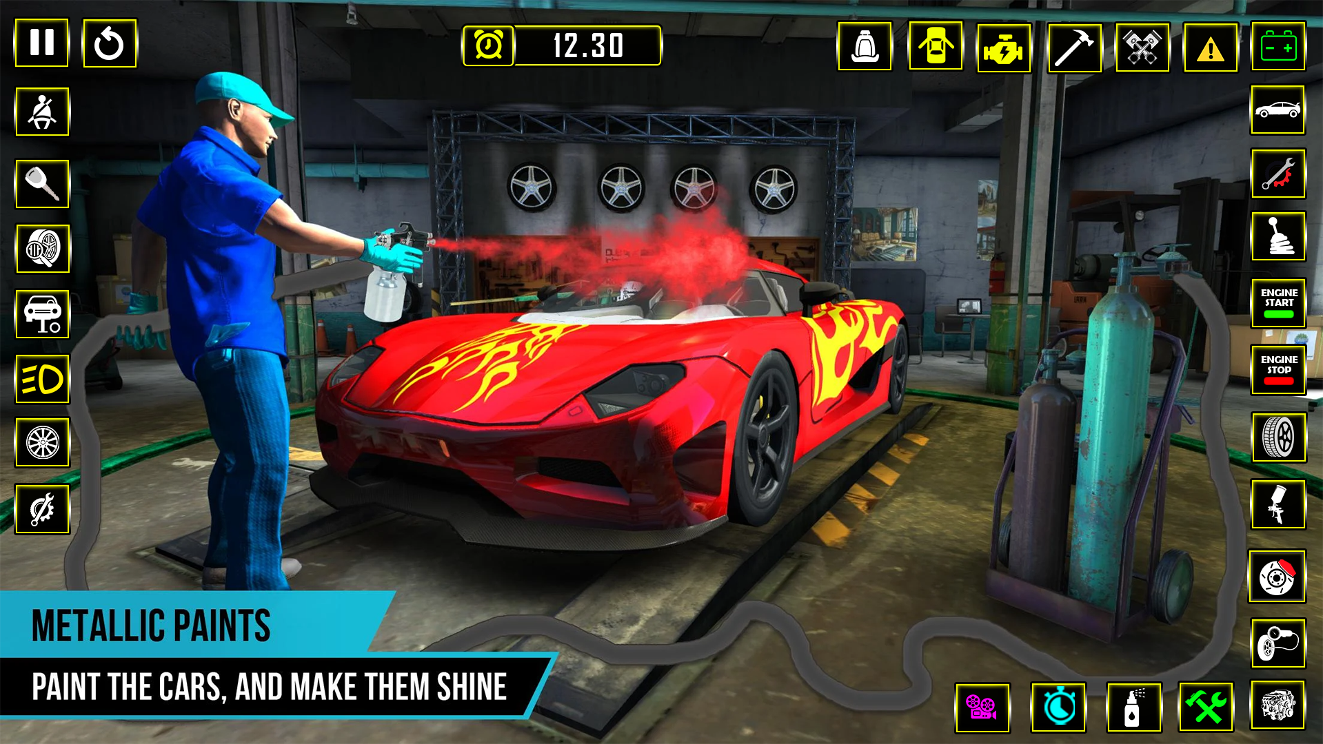 اسکرین شات 3 بازی Car Mechanic Simulator Game 3D
