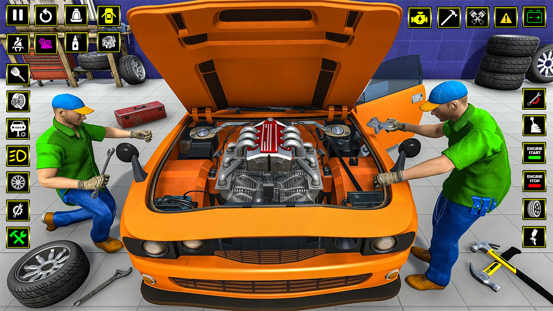 اسکرین شات 1 بازی Car Mechanic Simulator Game 3D