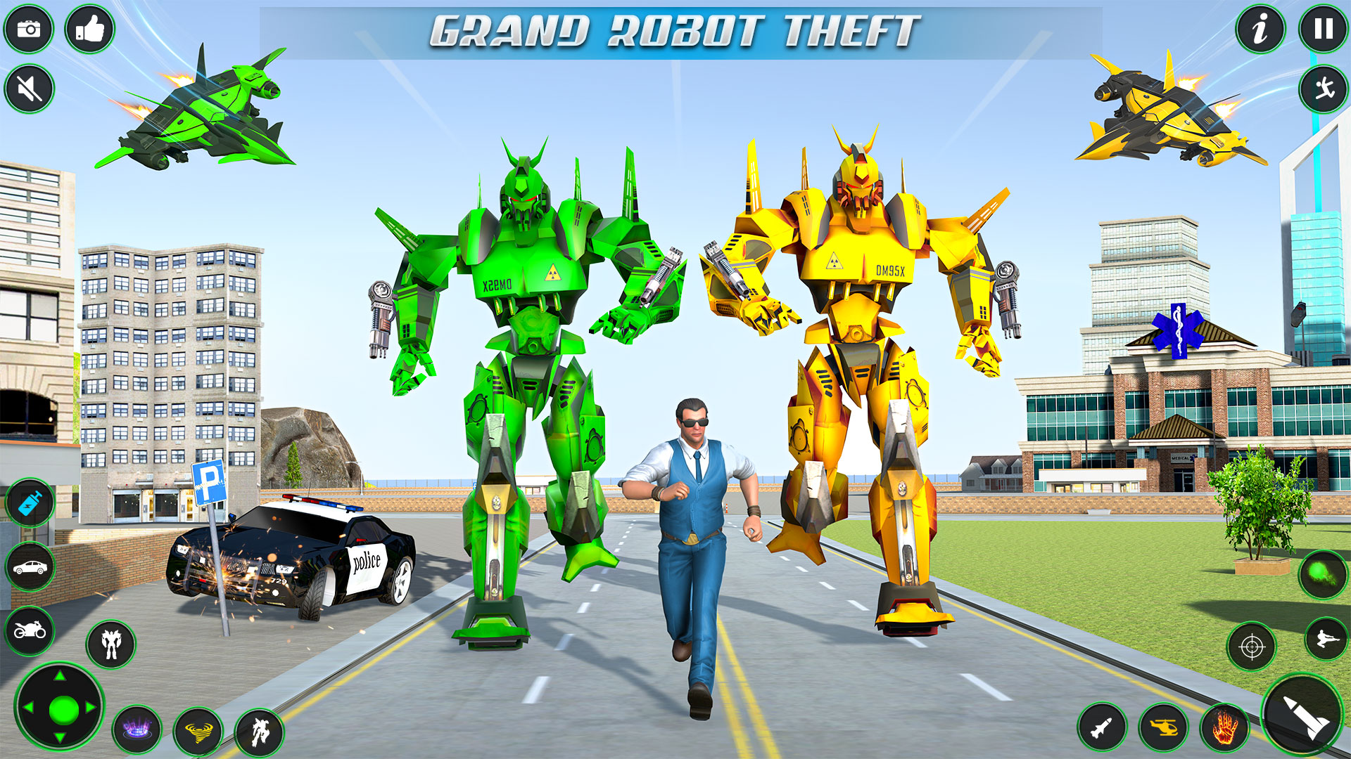 اسکرین شات 5 برنامه Robot Games: Kar Robot Game