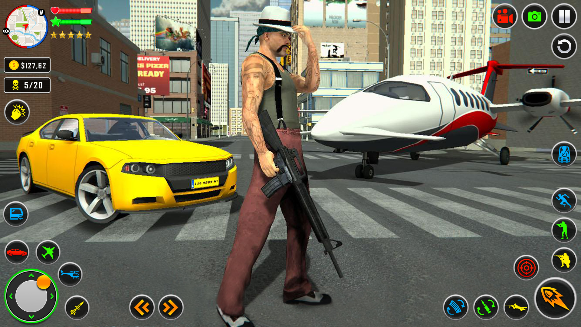 اسکرین شات 1 بازی Vegas Crime Airplane Transport