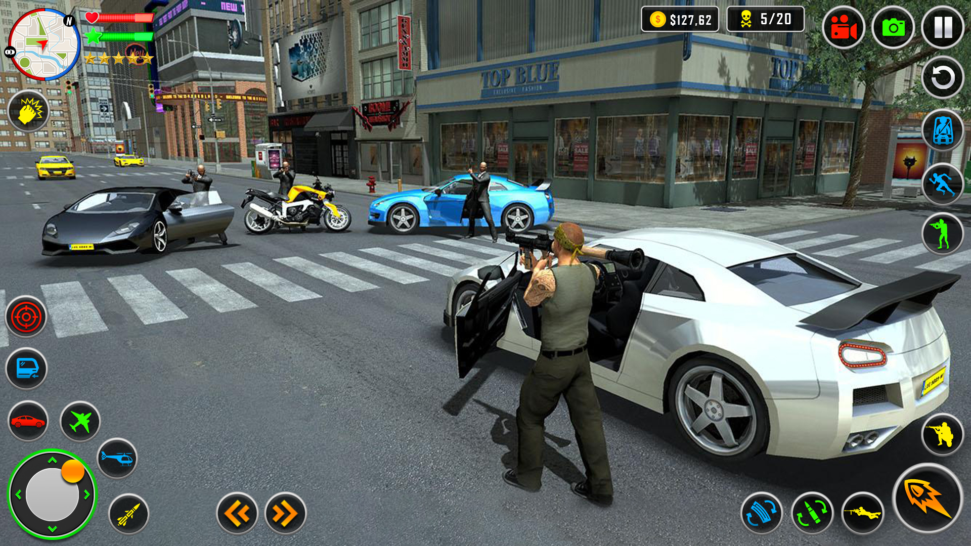 اسکرین شات 3 بازی Vegas Crime Airplane Transport