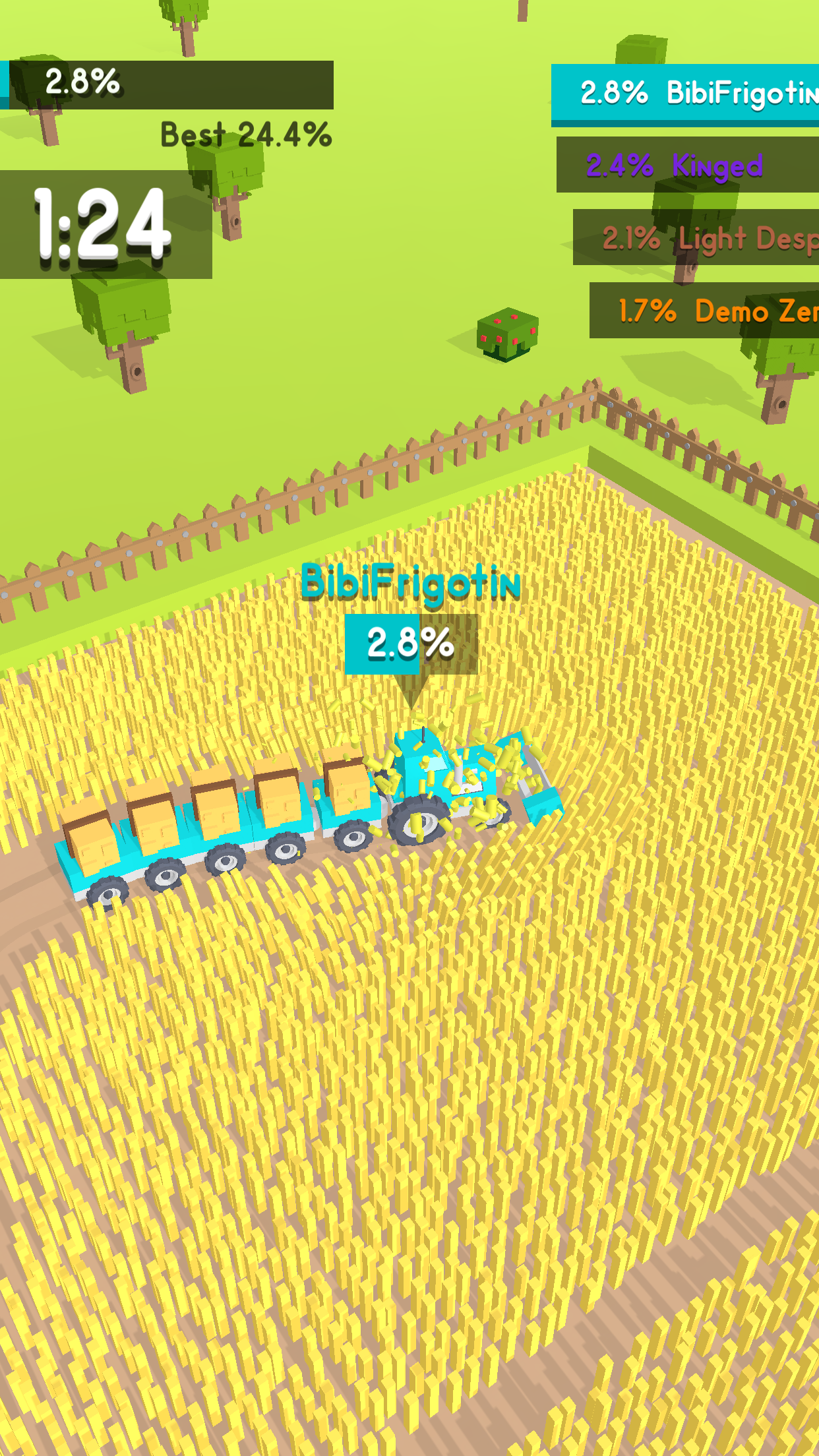 اسکرین شات 4 بازی Farmers.io