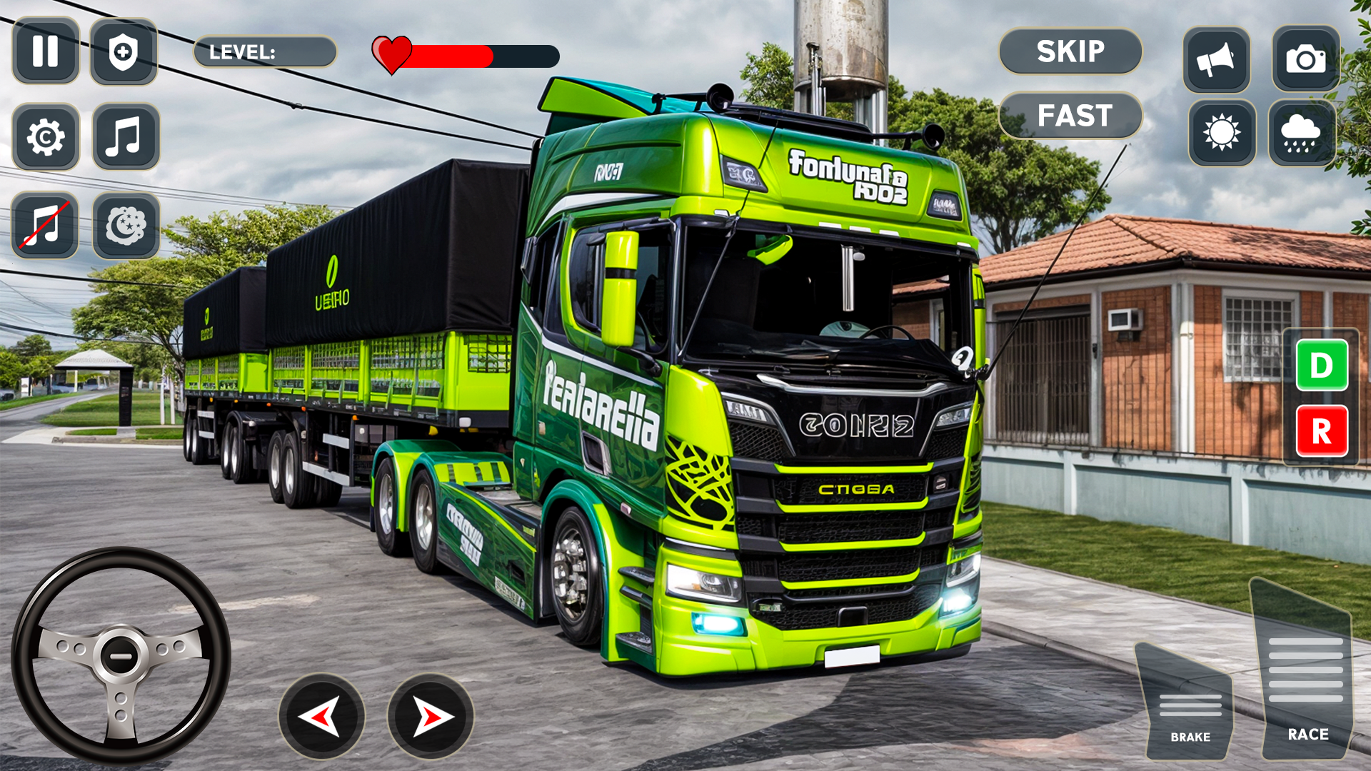 اسکرین شات 3 بازی Real Cargo Truck Game 2025