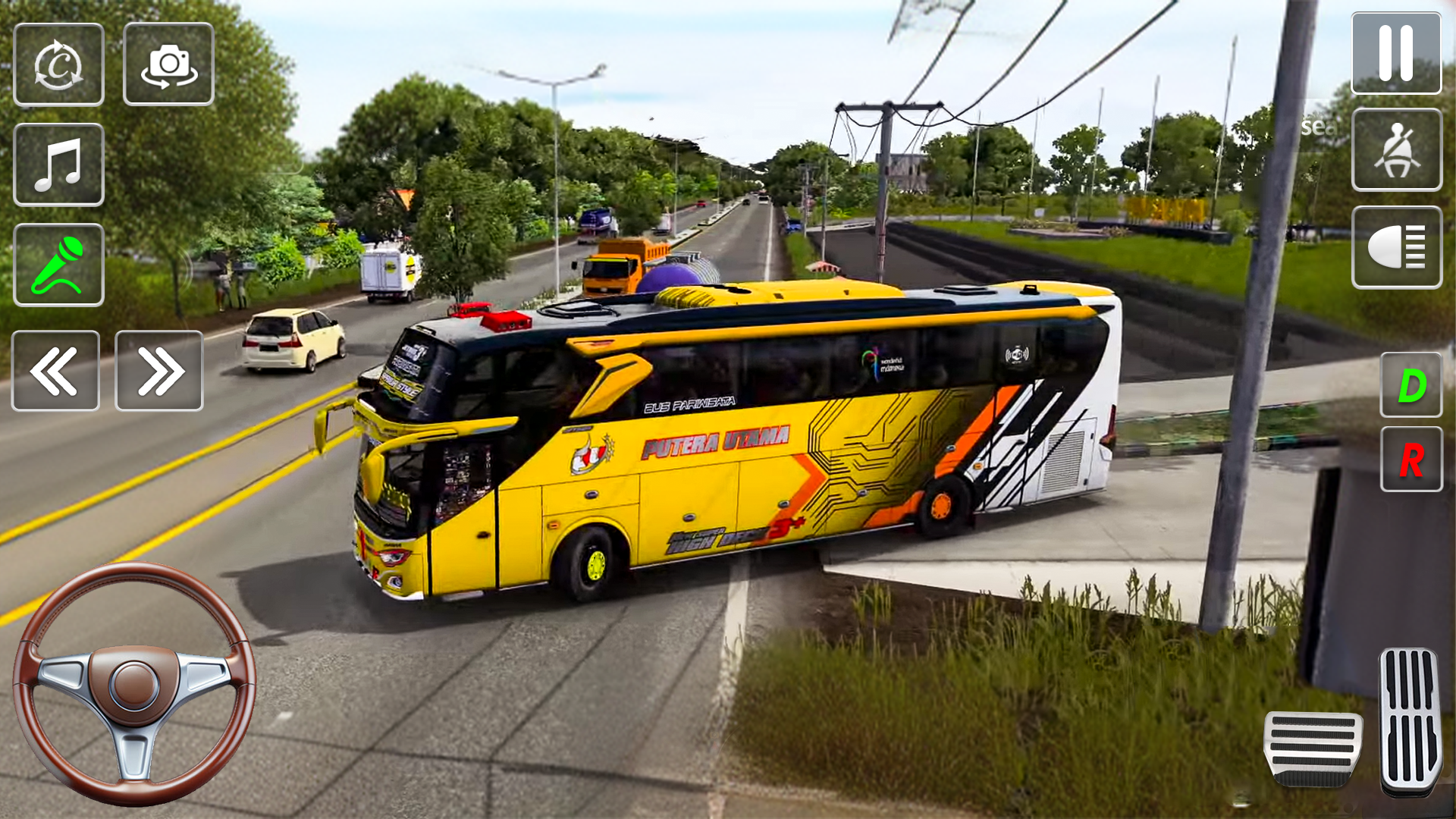 اسکرین شات 2 بازی US Luxury Bus Driving Game 3D