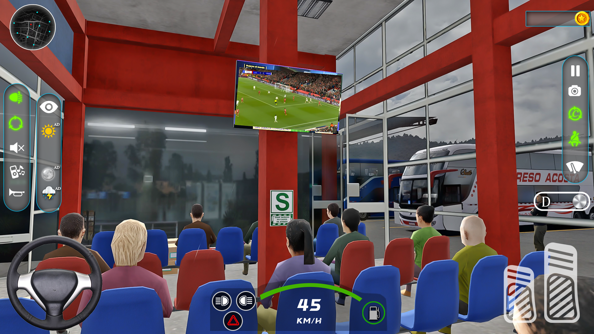 اسکرین شات 3 بازی luxury Bus Driving : Bus Games