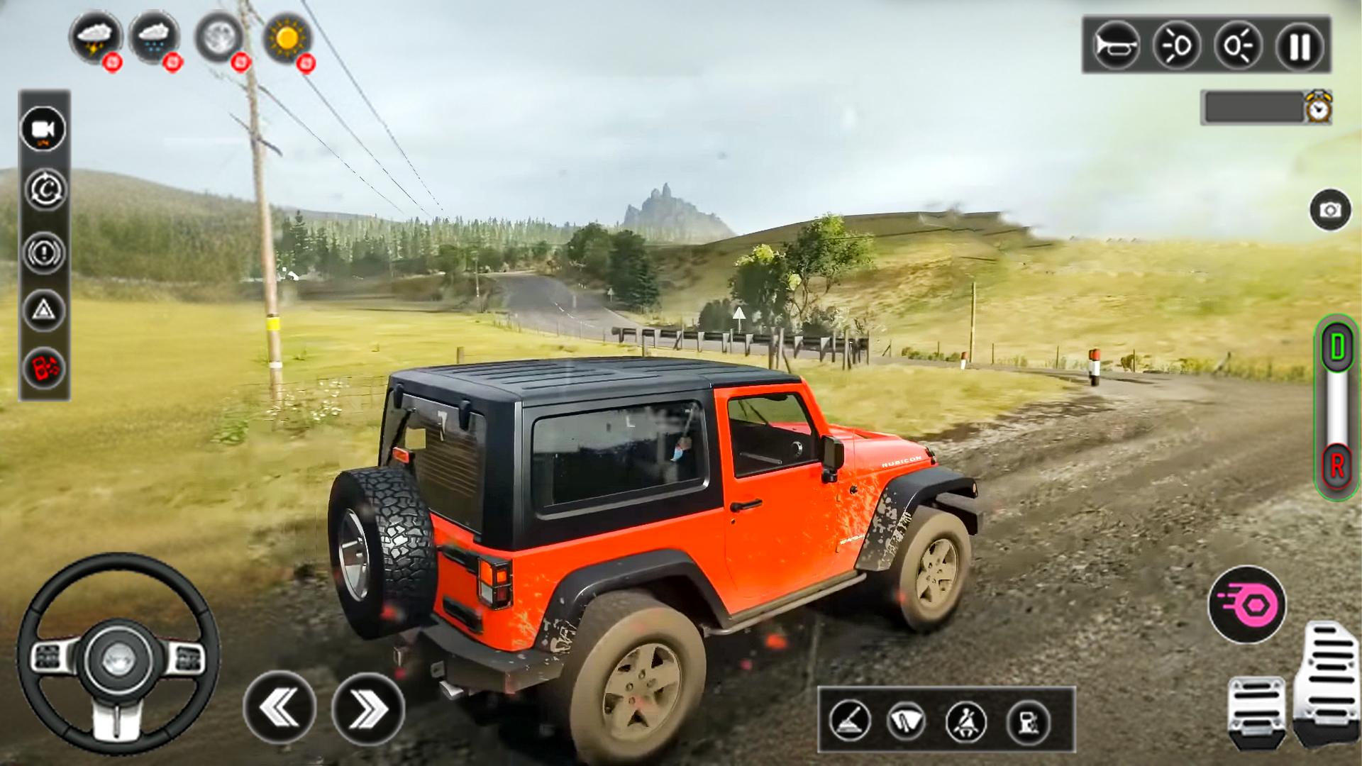 اسکرین شات 7 بازی 4x4 Jeep Driving Offroad Games