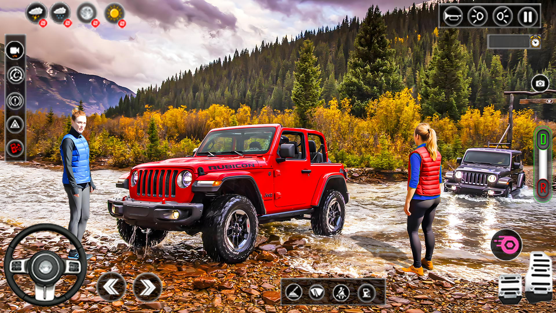 اسکرین شات 6 بازی 4x4 Jeep Driving Offroad Games