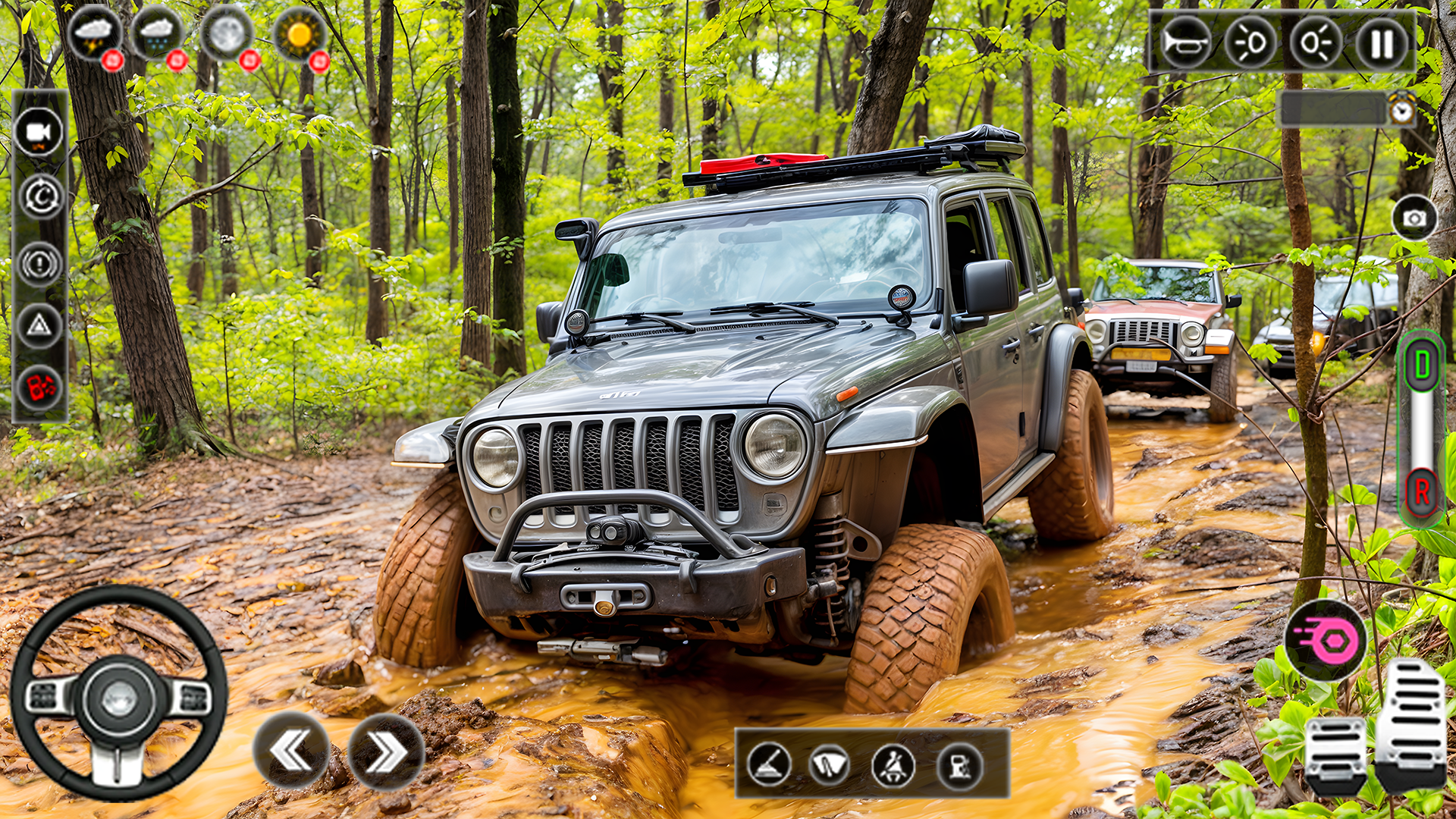 اسکرین شات 1 بازی 4x4 Jeep Driving Offroad Games