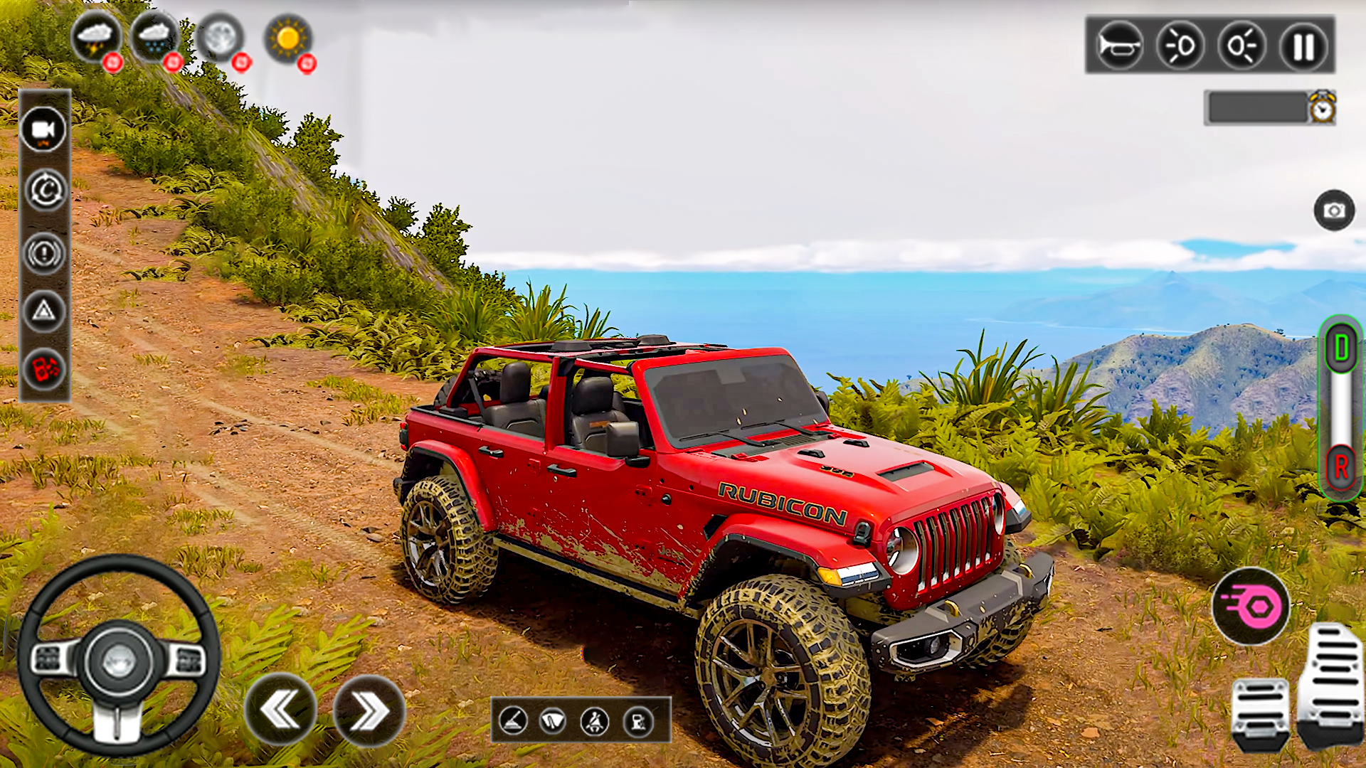 اسکرین شات 3 بازی 4x4 Jeep Driving Offroad Games