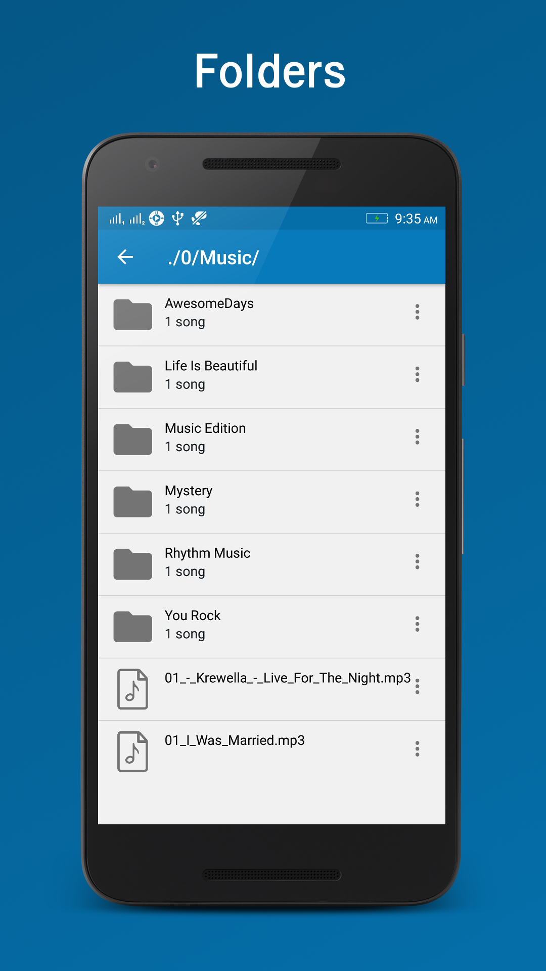 اسکرین شات 7 برنامه Music Player