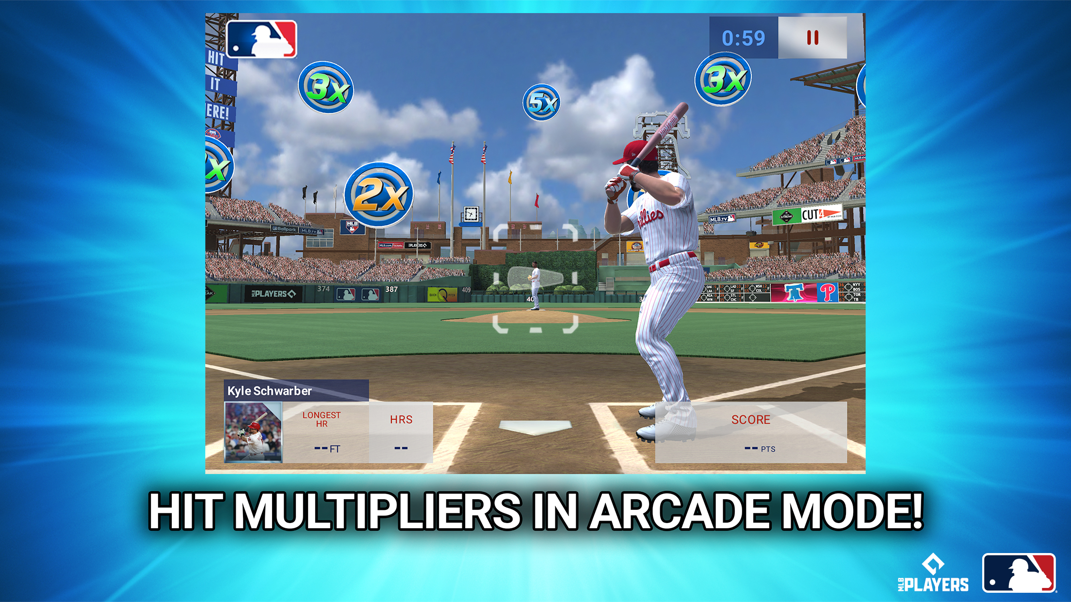 اسکرین شات 1 بازی MLB Home Run Derby