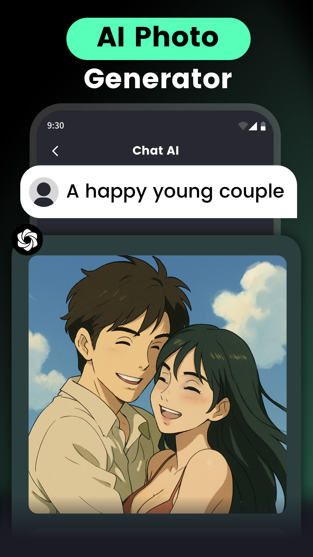 اسکرین شات 4 برنامه AI Chat・Ask Chatbot Assistant