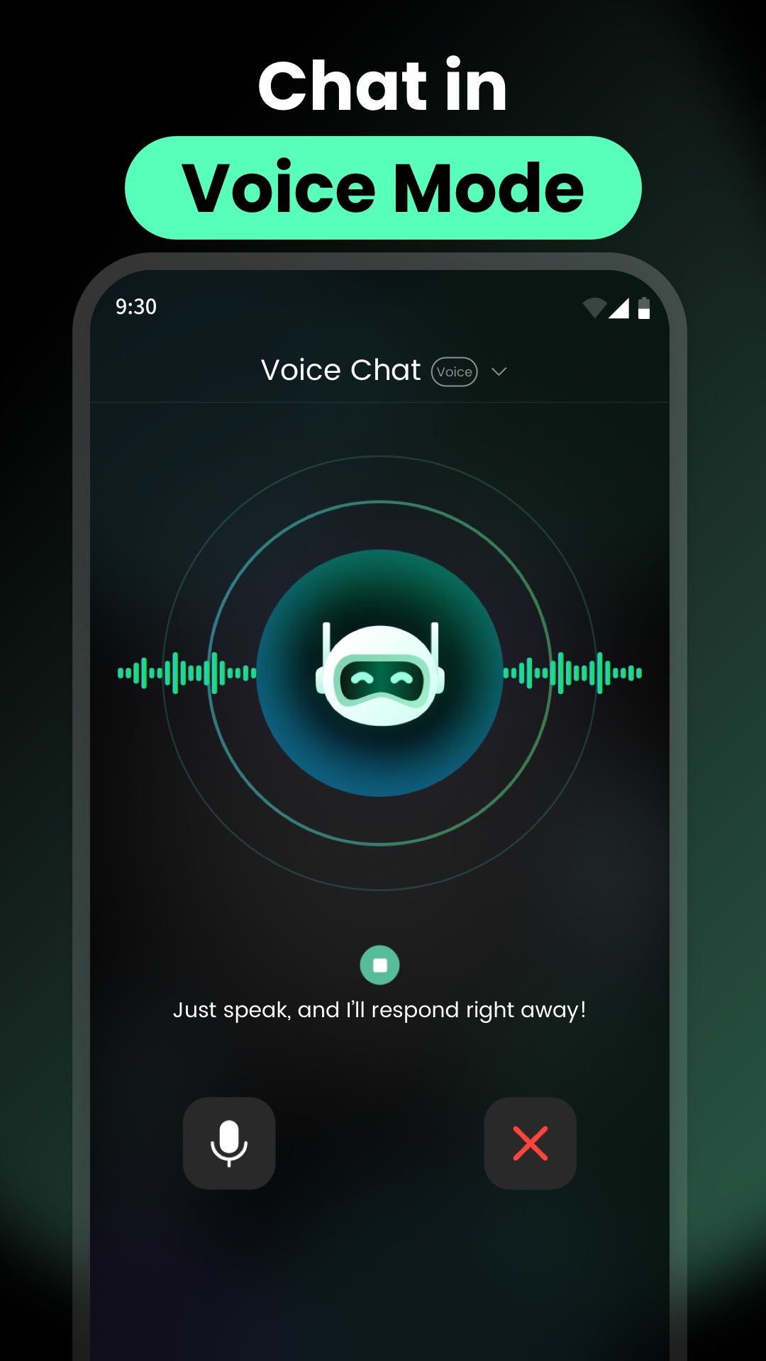 اسکرین شات 6 برنامه AI Chat・Ask Chatbot Assistant