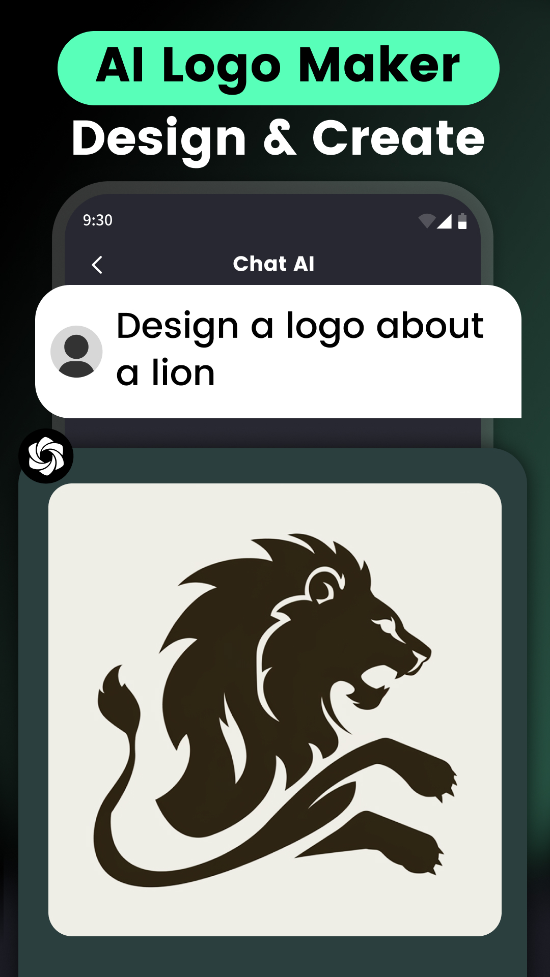 اسکرین شات 3 برنامه AI Chat・Ask Chatbot Assistant