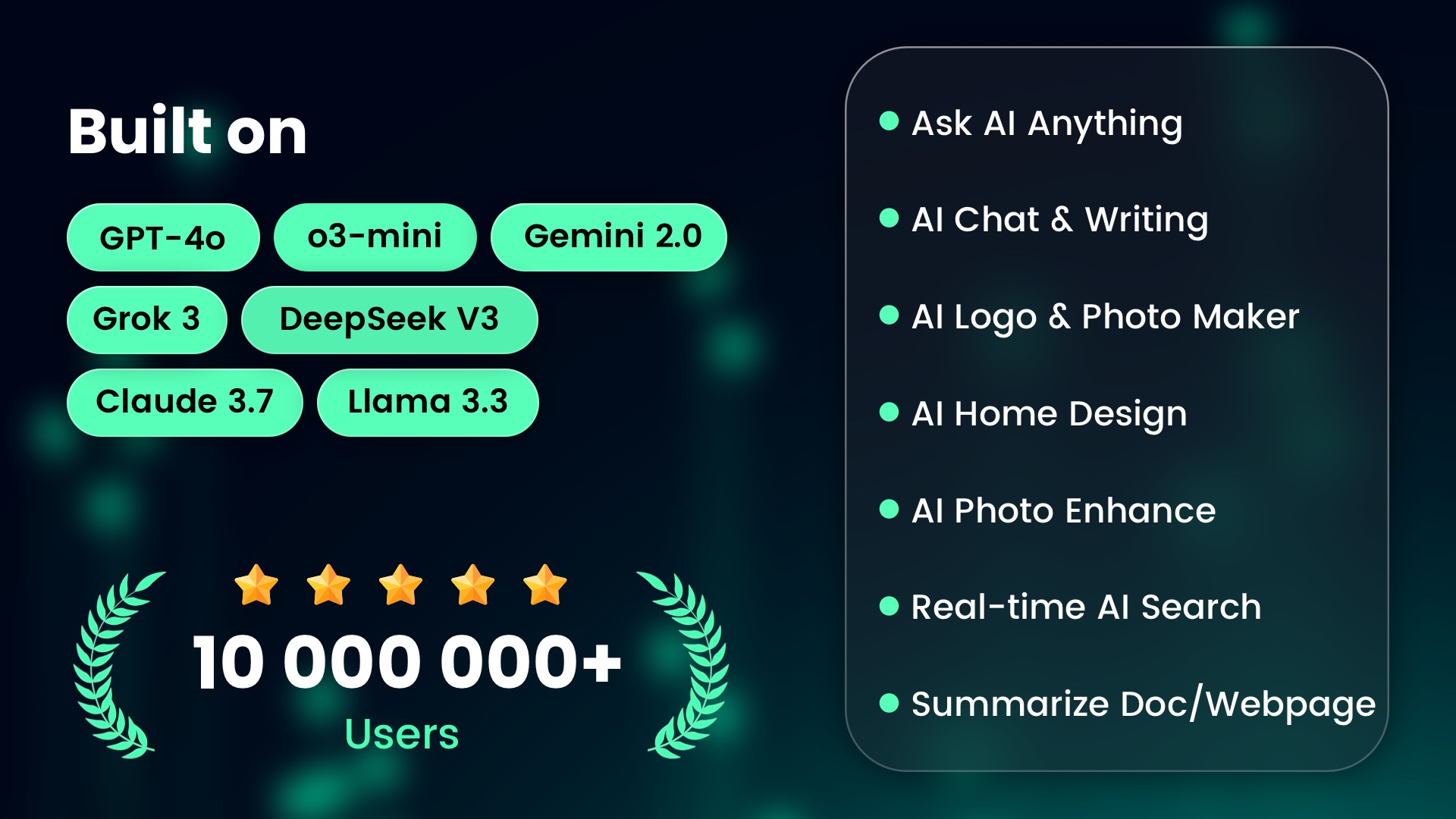 اسکرین شات 1 برنامه AI Chat・Ask Chatbot Assistant