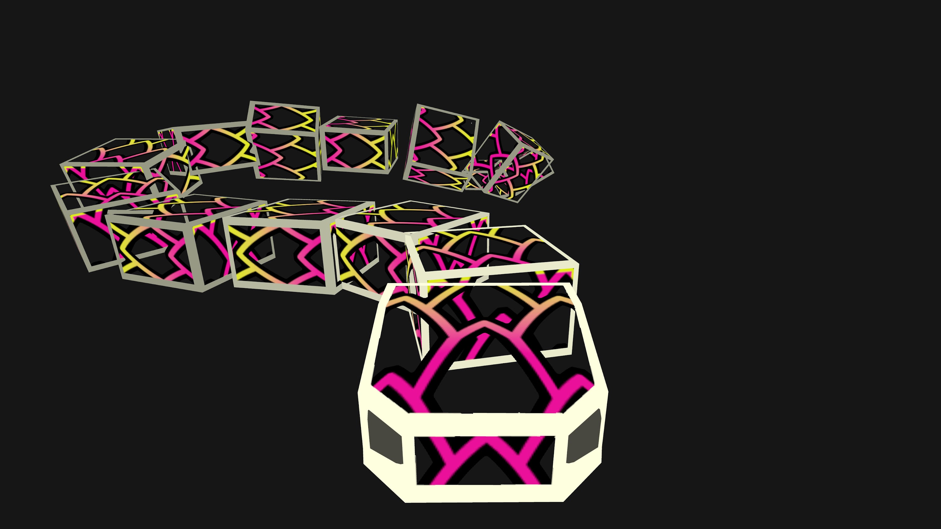 اسکرین شات 4 بازی 3D Snakes .io Game Online