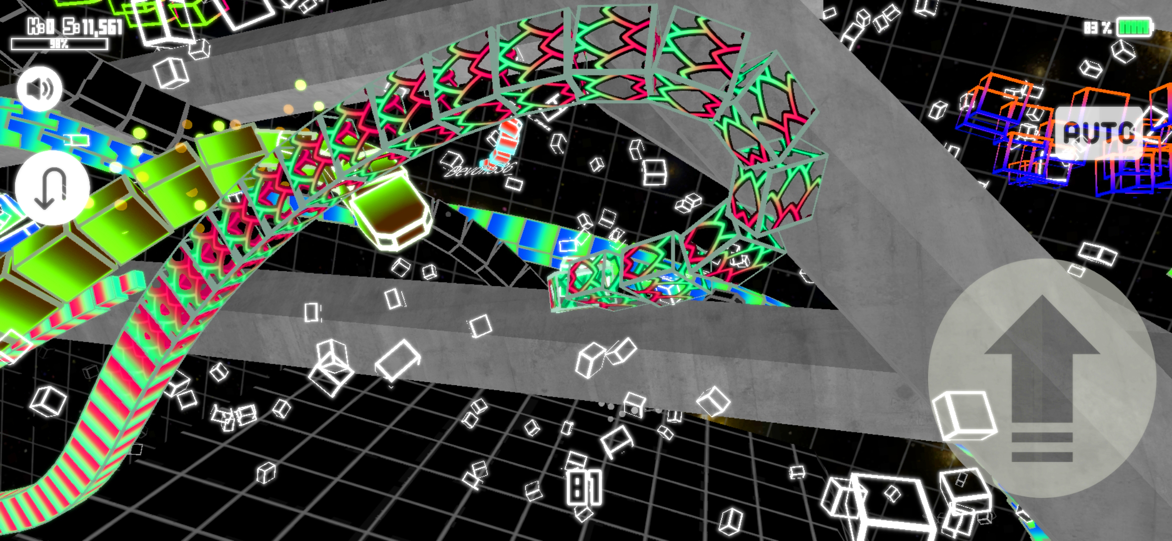 اسکرین شات 3 بازی 3D Snakes .io Game Online