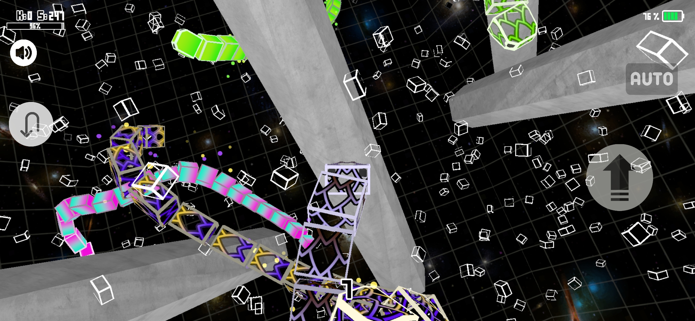 اسکرین شات 3 بازی 3D Snake .io Game - Snakes LTD