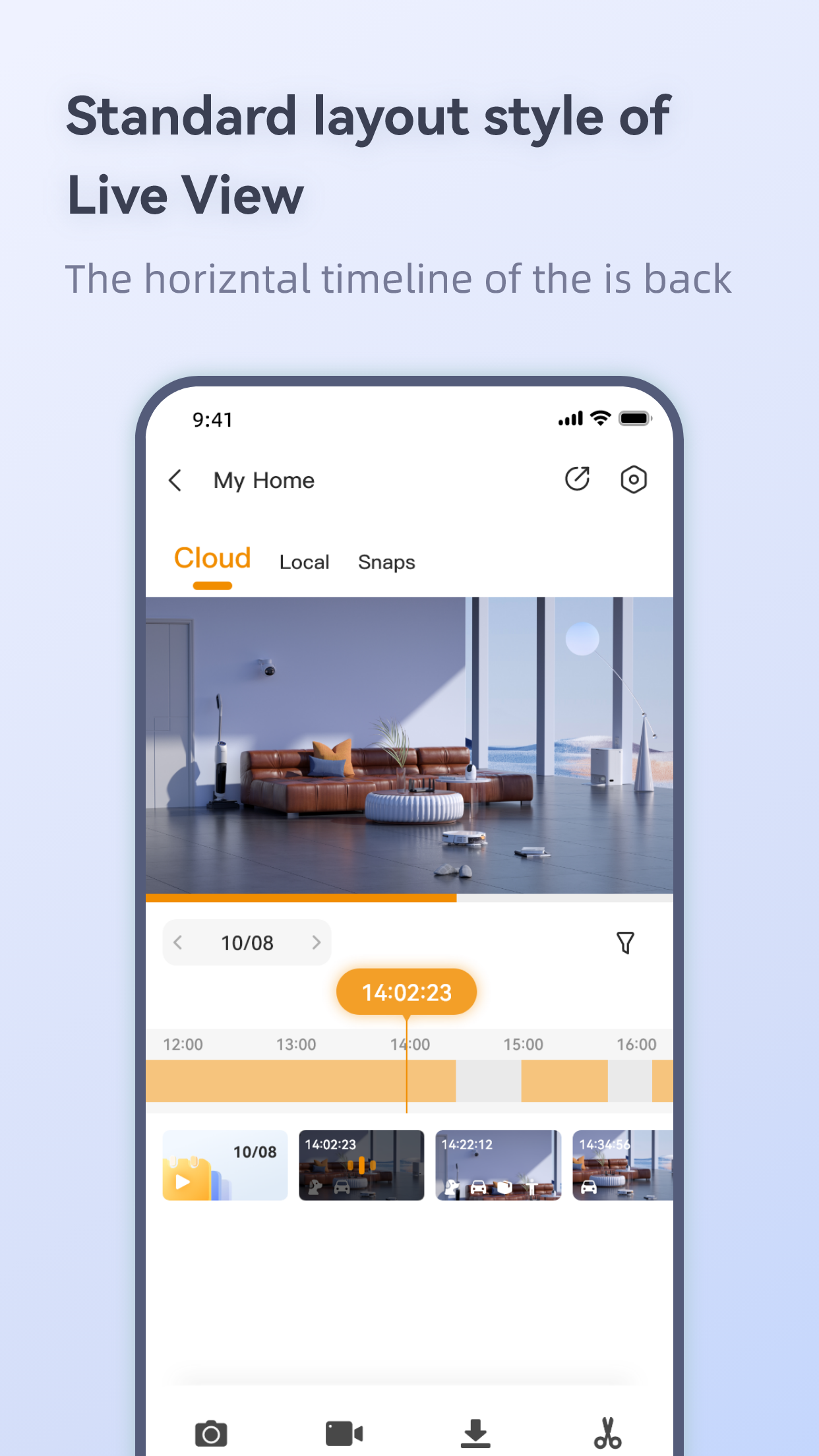 اسکرین شات 2 برنامه Imou Life