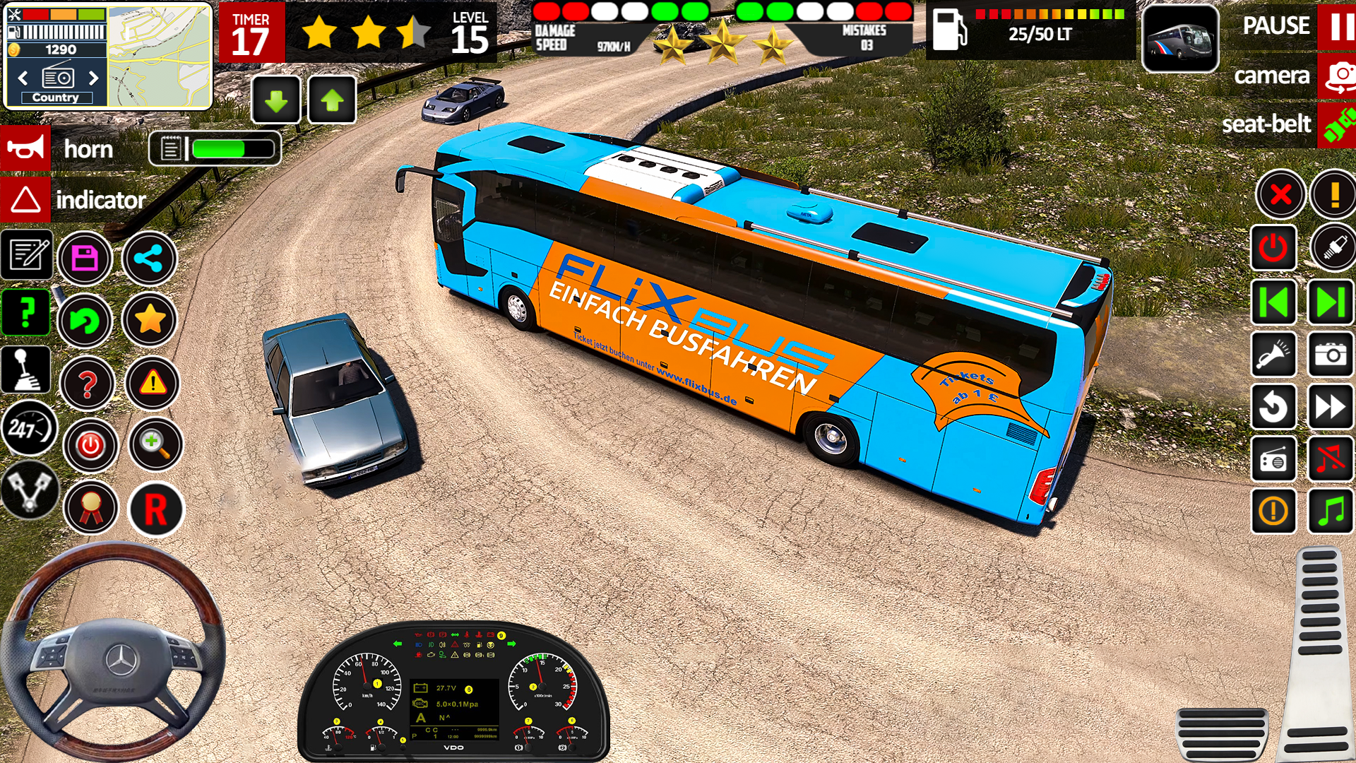 اسکرین شات 5 بازی Bus Simulator Offline Bus Game