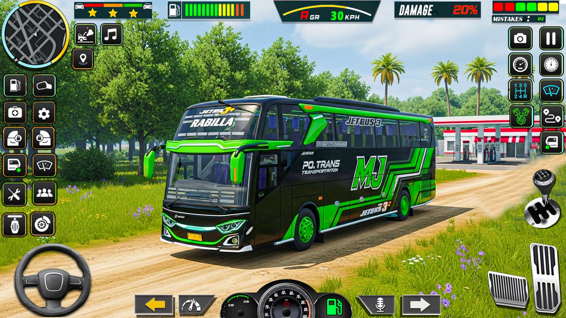 اسکرین شات 3 بازی Bus Simulator Offline Bus Game