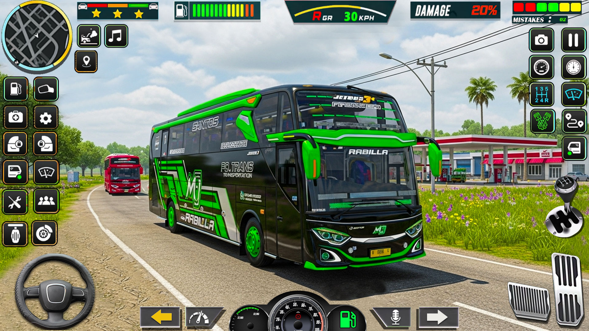 اسکرین شات 1 بازی Bus Simulator Offline Bus Game