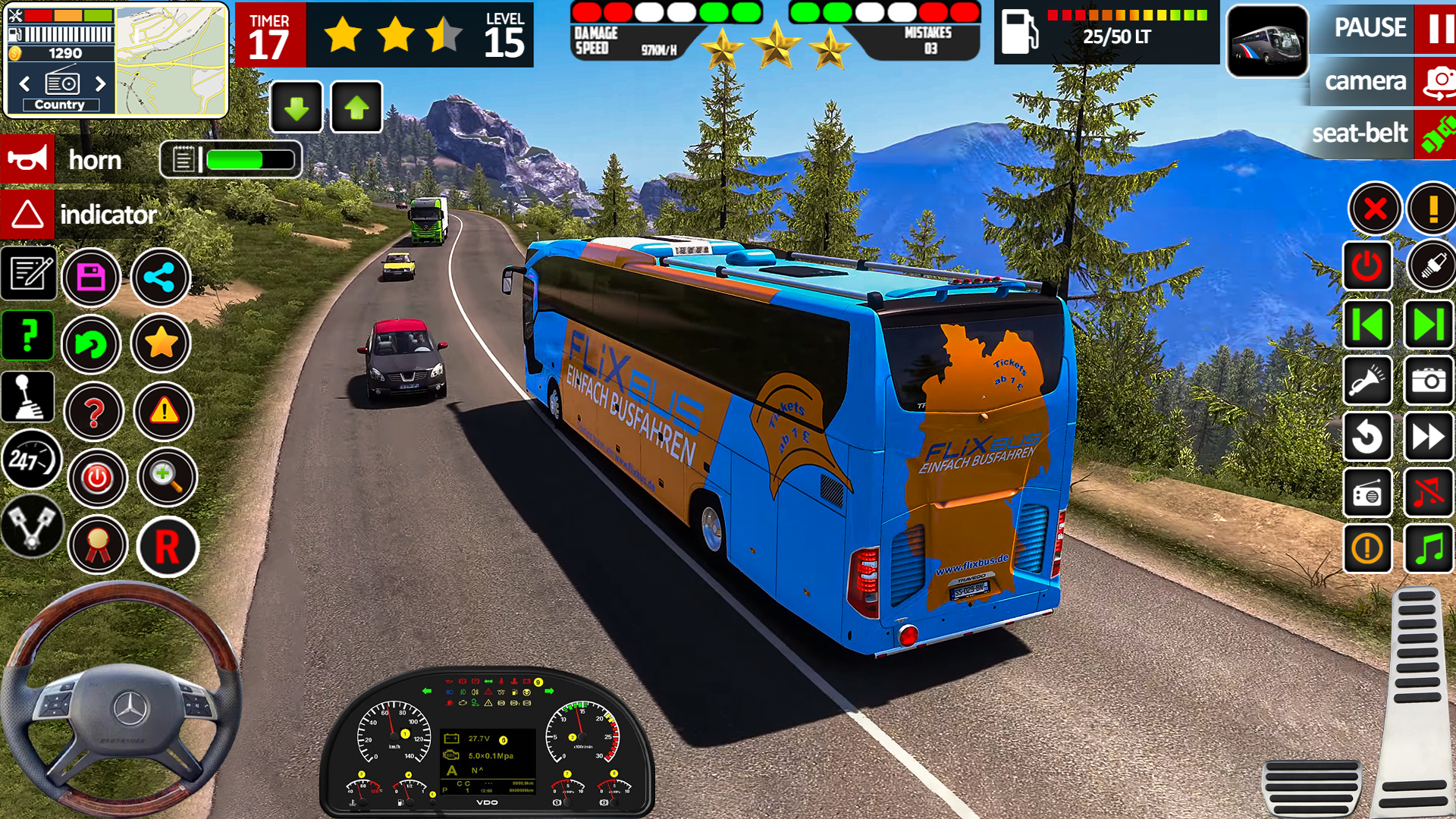 اسکرین شات 7 بازی Bus Simulator Offline Bus Game