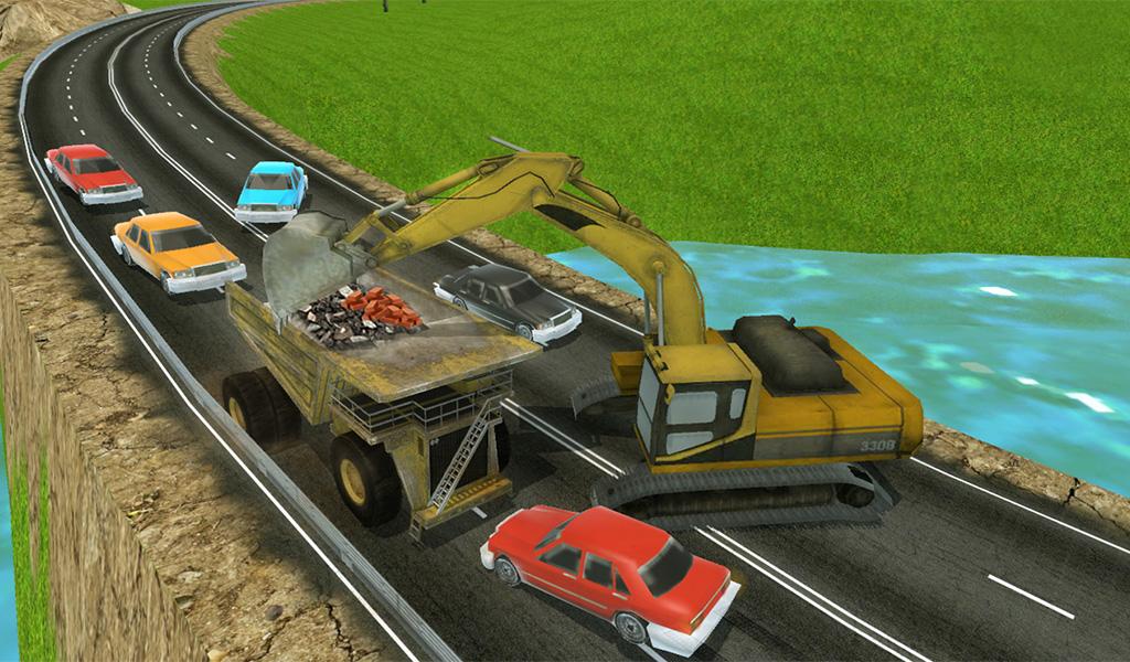 اسکرین شات 6 بازی Mega Excavator Truck Transport