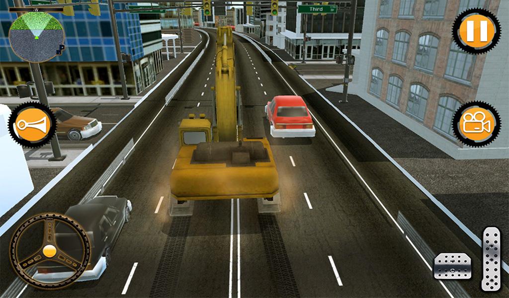 اسکرین شات 1 بازی Mega Excavator Truck Transport