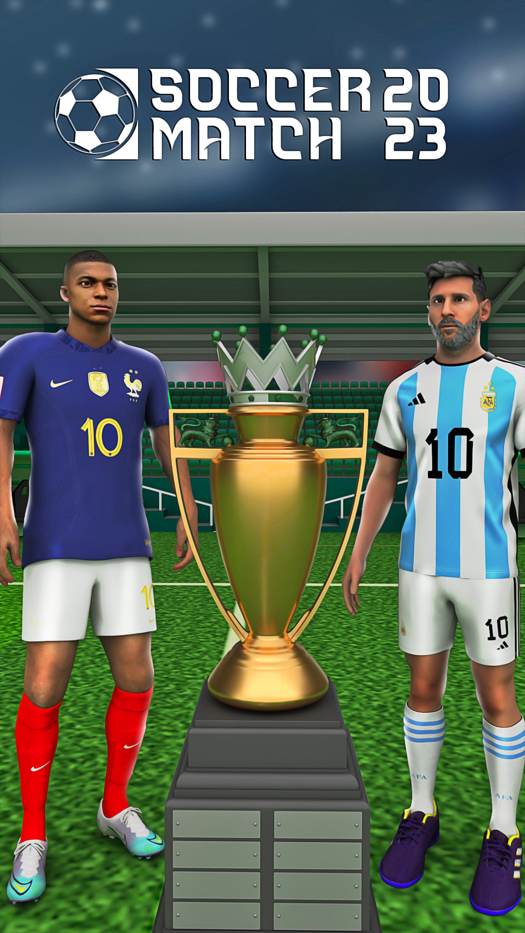 اسکرین شات 2 بازی World Football Games Offline