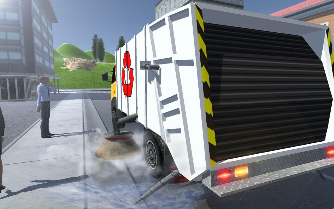 اسکرین شات 2 بازی Road Garbage Dump Truck Driver