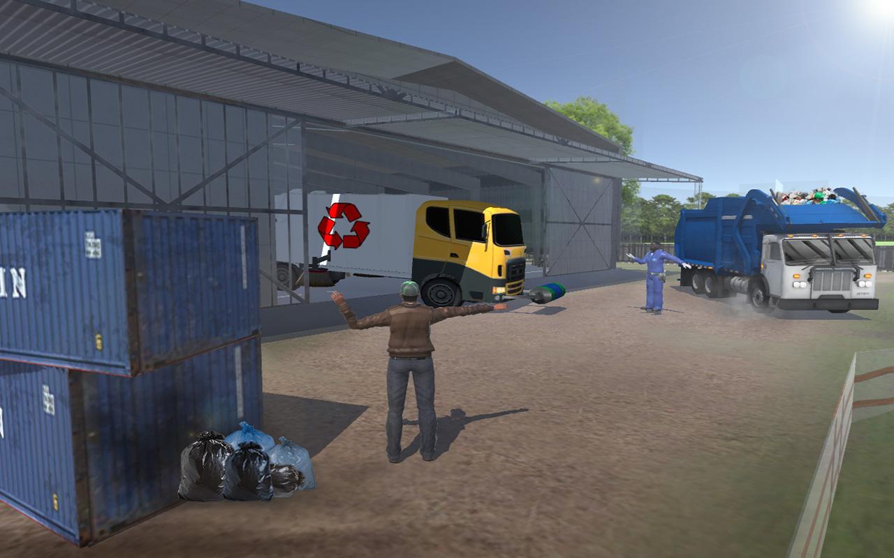 اسکرین شات 3 بازی Road Garbage Dump Truck Driver