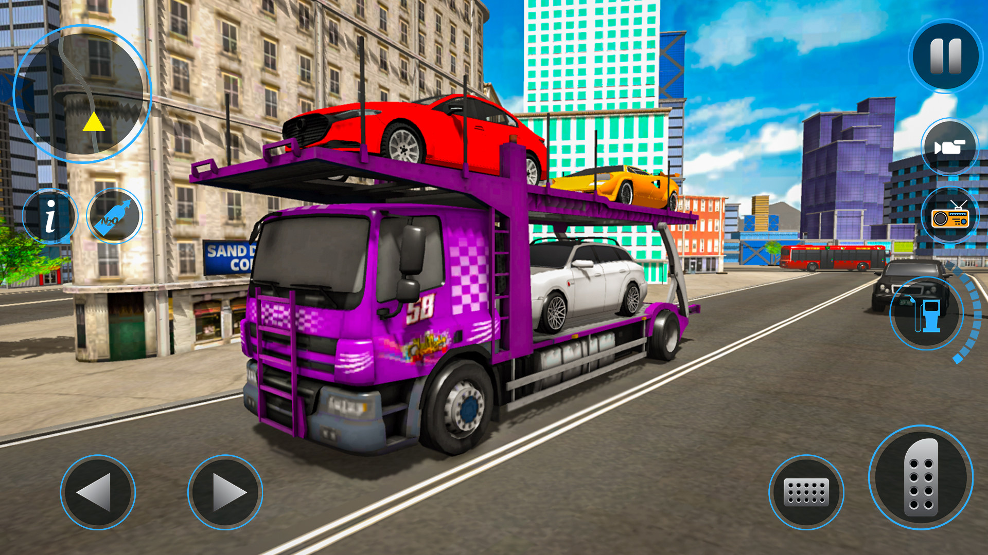 اسکرین شات 6 بازی Truck Games: Transporter Truck