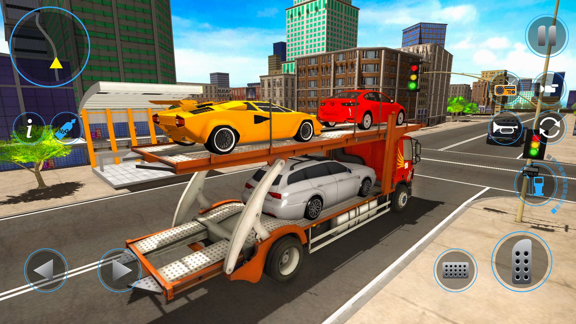 اسکرین شات 5 بازی Truck Games: Transporter Truck