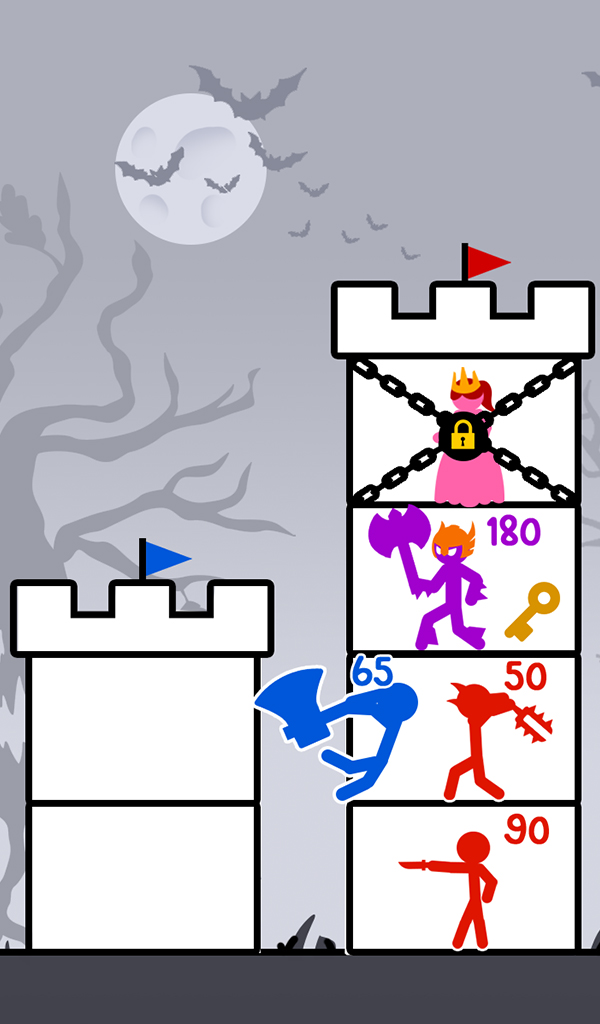اسکرین شات 1 بازی Stick Shadow Fight: Hero Tower