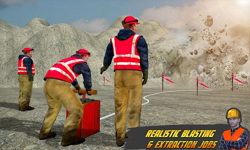 اسکرین شات 2 بازی Stone Crusher Excavator Simula