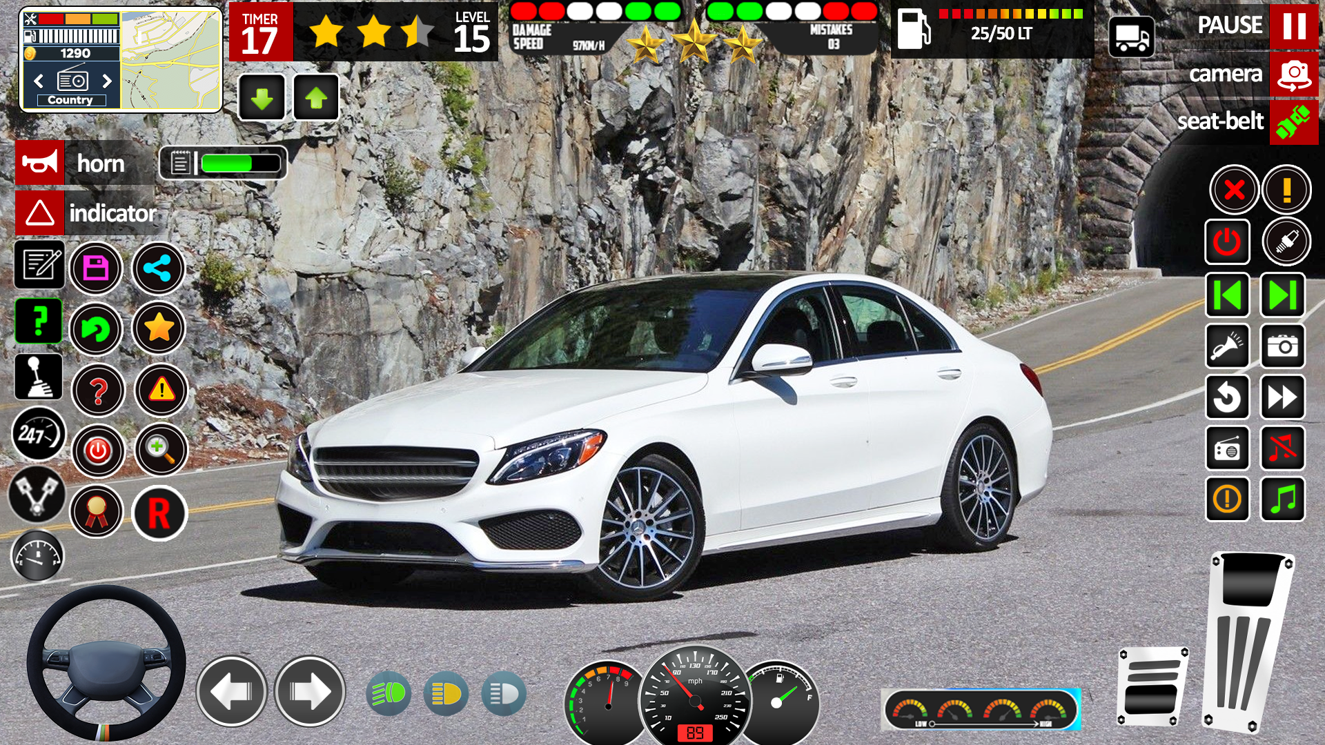 اسکرین شات 4 بازی US Car Parking School Car Game