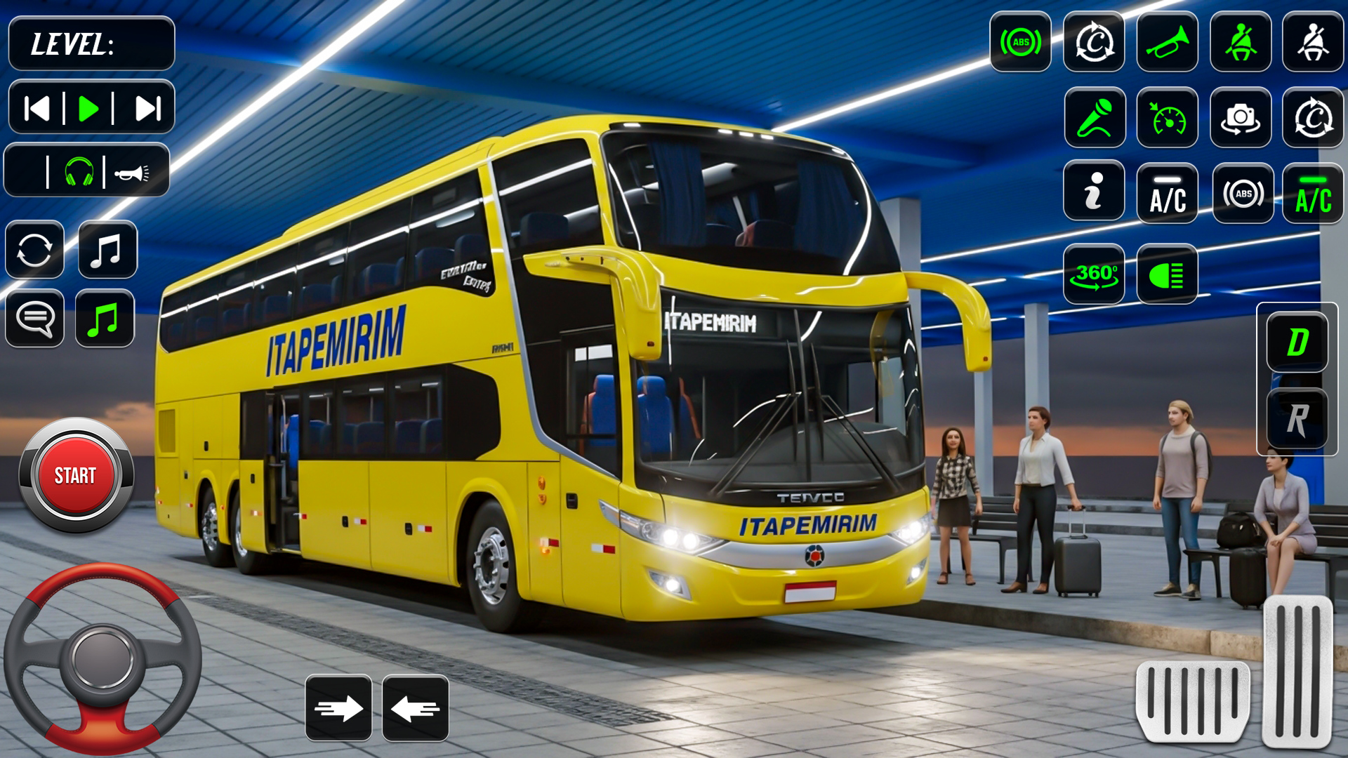 اسکرین شات 1 بازی Bus Simulator Travel Bus Games