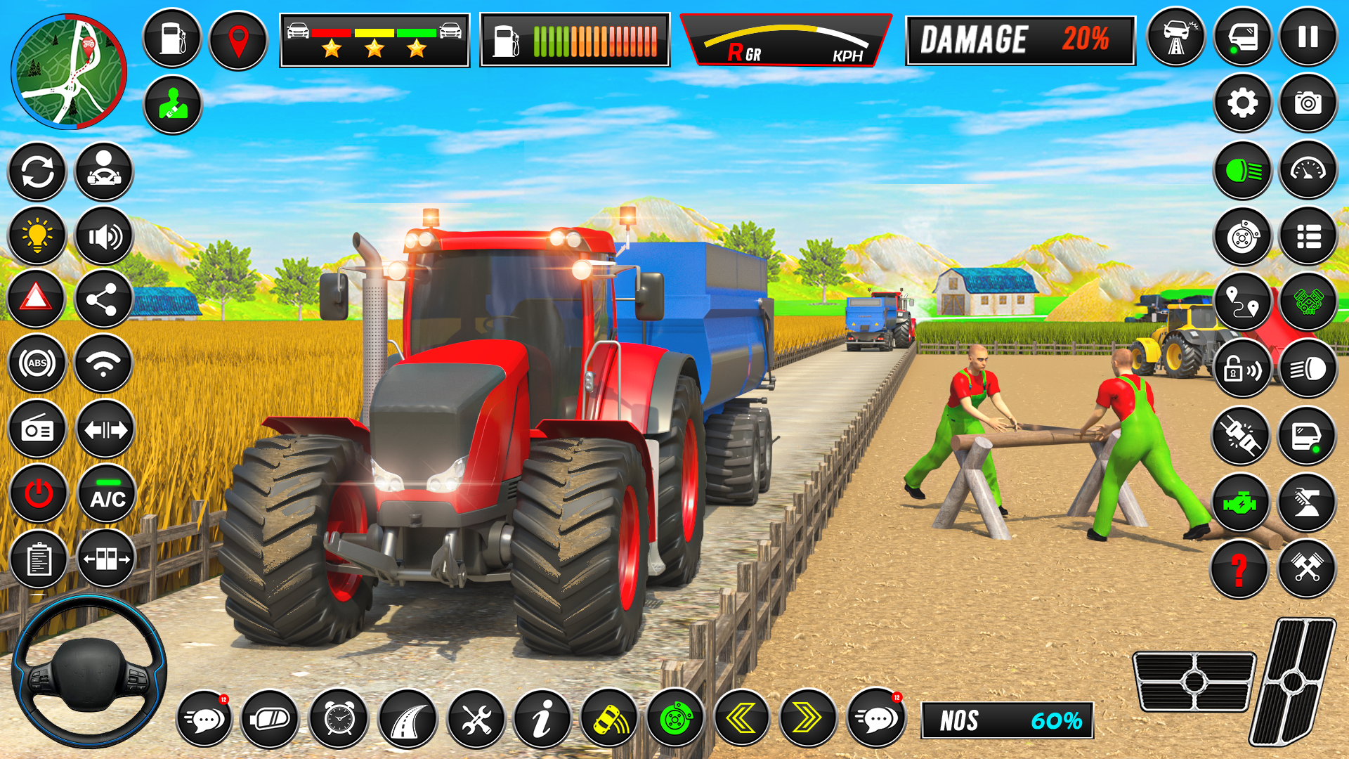 اسکرین شات 3 بازی Indian Tractor Games Simulator