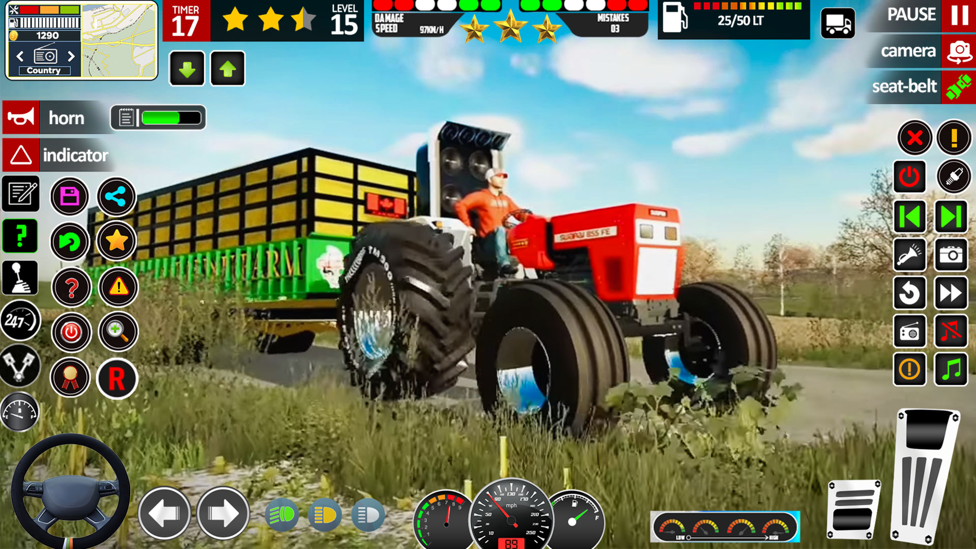 اسکرین شات 8 بازی Indian Tractor Games Simulator