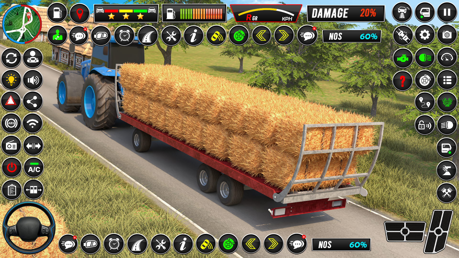 اسکرین شات 2 بازی Indian Tractor Games Simulator